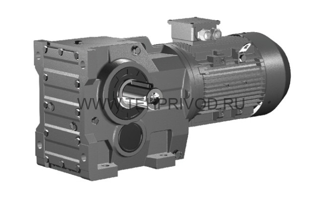 Мотор-редуктор WKA157-Y 7,5KW-6P-100,22-M4-90° 