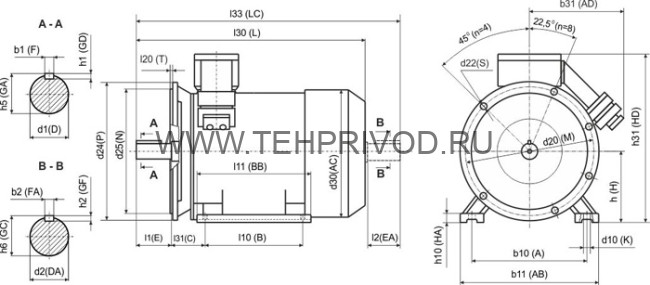 Электродвигатели взрывозащищенные рудничные