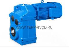 Мотор-редуктор плоско-цилиндрический DLF37-Y0,25-4P-88,89-M3-90-1- IEC